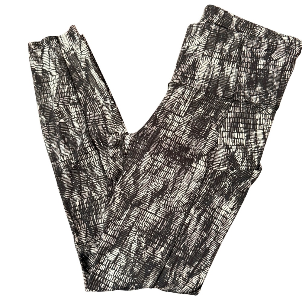 Lululemon Fast and Free Tight II 25"‎ (4) Nulux Activewear Pocket Leggings Ankle